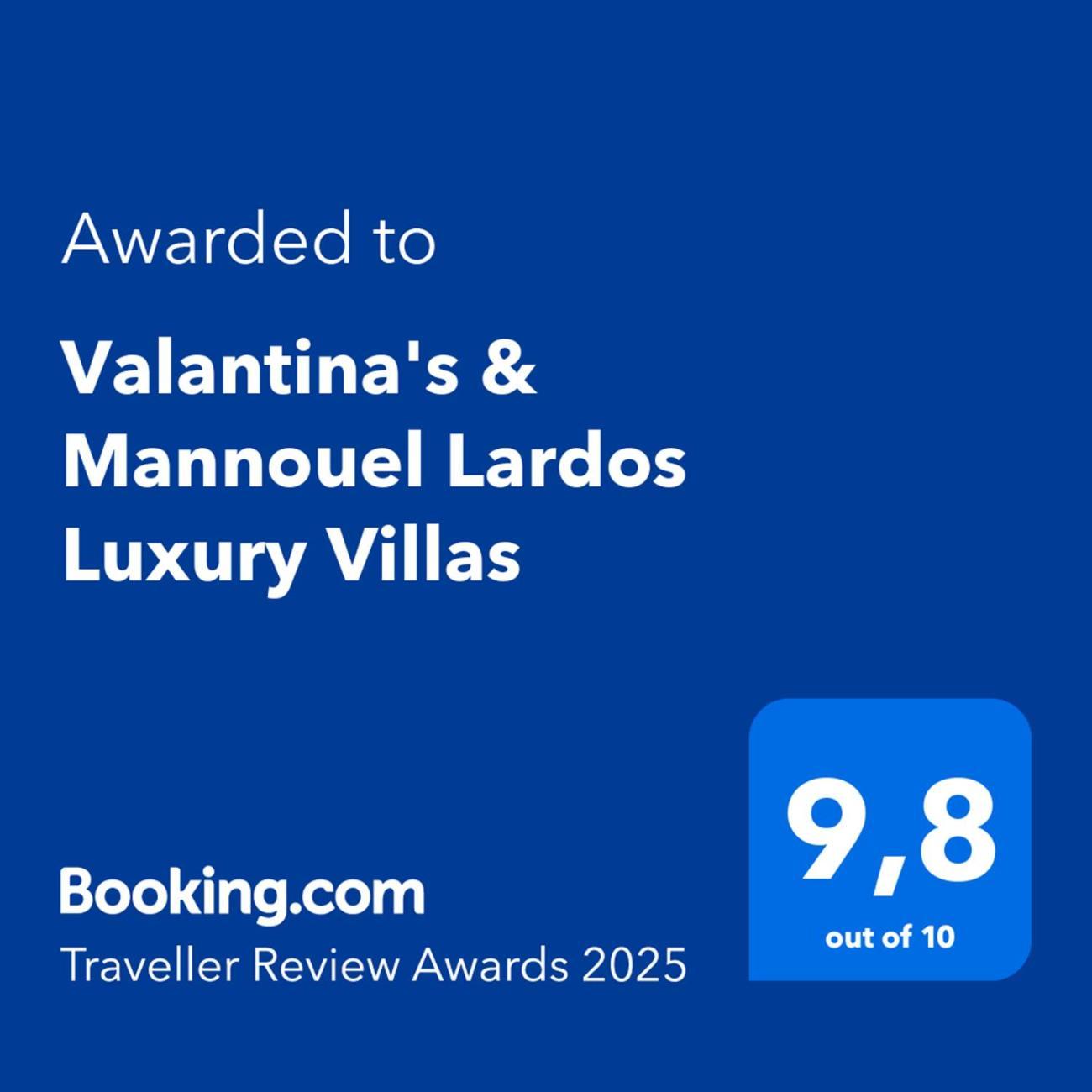 Valantina'S & Mannouel Lardos Luxury Villas מראה חיצוני תמונה